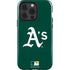 MLB Oakland Athletics - Solid Distressed iPhone 15 Pro Impact Case